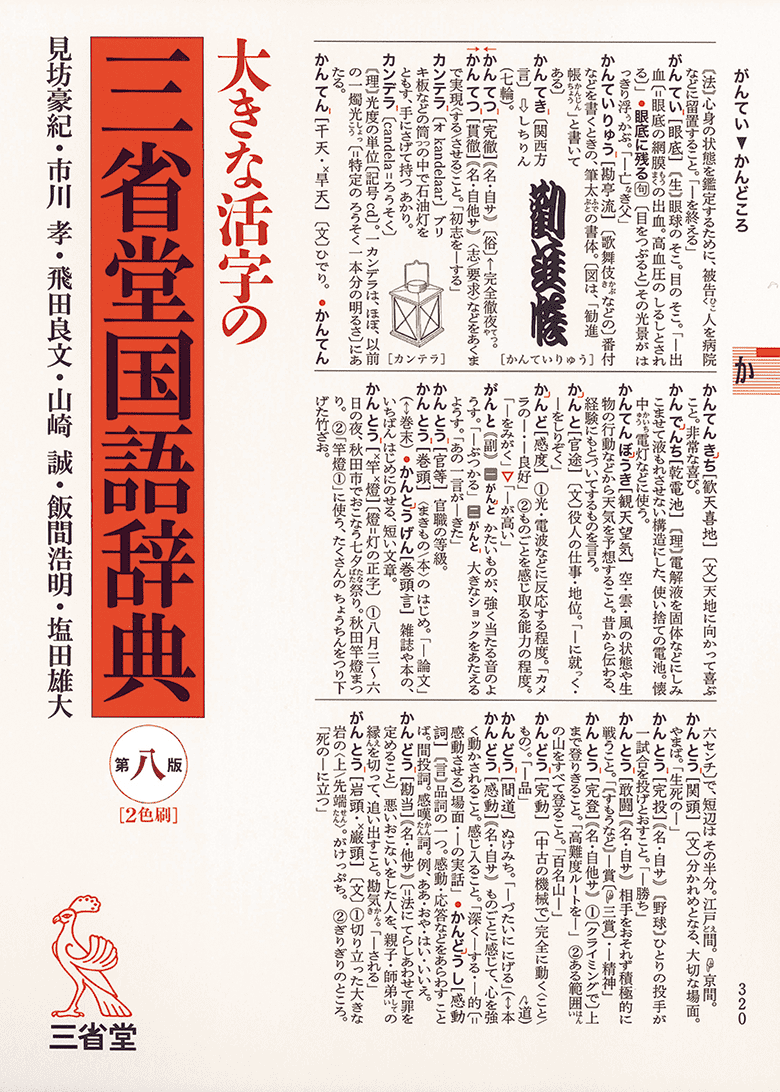 大きな活字の 三省堂国語辞典 第八版